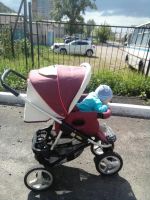 Лот: 10483822. Фото: 2. коляска Geoby 3 в 1,повтор. Детский транспорт
