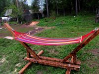 Лот: 11482514. Фото: 2. Стойка для гамака. Для дачи, дома, огорода, бани, парка