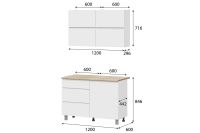 Лот: 23644396. Фото: 4. Кухонный гарнитур Hoff Токио. Красноярск