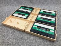 Лот: 25848080. Фото: 2. Винтажные Аудиокассеты 5 шт. для... Аудиотехника