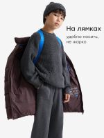 Лот: 25805633. Фото: 5. Пуховик детский Happy Baby, Фиолетовый