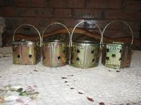 Лот: 9833902. Фото: 3. Подсвечники корзинки для плоской... Домашний быт