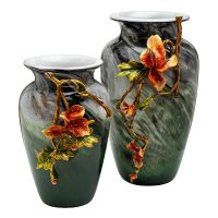 Лот: 24934660. Фото: 2. Ваза Garda Decor с цветком 28x22x41см. Предметы интерьера