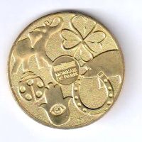 Лот: 11591938. Фото: 2. Франция 2018 жетон медаль Талисманы... Значки, медали, жетоны