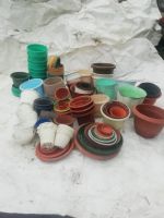 Лот: 25798185. Фото: 2. Пластиковые горшки для цветов... Комнатные растения и уход