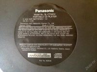 Лот: 1670159. Фото: 2. CD, MP3 Player Panasonic SL-CT... Аудиотехника
