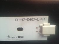 Лот: 20748378. Фото: 2. Led-string CL-47-D407-L-V4,CL-47-D407-R-V4... Запчасти для бытовой техники