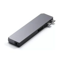 Лот: 21438478. Фото: 3. USB-хаб Satechi Pro Hub Max, серый... Компьютеры, оргтехника, канцтовары