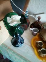 Лот: 13205090. Фото: 2. Ваза , стекло ,фигурная . Предметы интерьера