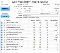 Лот: 21059283. Фото: 4. HDD для ноутбука 2.5"/250 Гб/5400... Красноярск