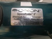 Лот: 16029126. Фото: 2. Телескоп Orion SpaceProbe 3 Altaz. Оптические приборы