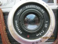 Лот: 5109898. Фото: 2. Фотоаппарат МИР с объективом индустар... Фотокамеры