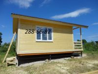 Лот: 11087655. Фото: 3. Каркасный дом 6х6м с террасой... Строительство и ремонт