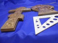 Лот: 14389302. Фото: 4. Киотный крест крест-Распятие Христово... Красноярск