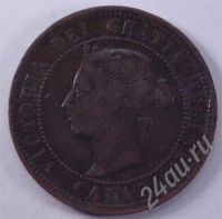 Лот: 240144. Фото: 2. Британская Канада. 1 цент 1891г... Монеты