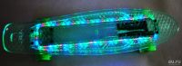 Лот: 10044949. Фото: 3. LED Пенни борд Скейтборд / скейт... Красноярск