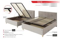Лот: 24892463. Фото: 2. Каркас кровати Hoff Garda. Мебель для спальни