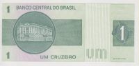 Лот: 11356031. Фото: 2. Бразилия 1 крузейро 1980г. UNC. Банкноты