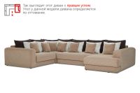 Лот: 23655995. Фото: 2. Угловой диван-кровать SOLANA Мэдисон. Мягкая мебель