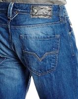 Лот: 8221101. Фото: 2. Мужские прямые джинсы Diesel Larkee... Мужская одежда