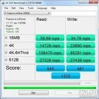 Лот: 13250078. Фото: 2. PCIe SLC SSD 320GB Fusion ioDrive... Комплектующие