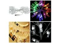 Лот: 13196127. Фото: 3. Светодиодная гирлянда на прищепках... Фото, видеокамеры, оптика