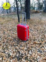 Лот: 15509267. Фото: 4. Высокопрочный красный чемодан... Красноярск