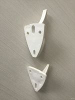 Лот: 15528535. Фото: 3. Крючок белый двойной. Домашний быт