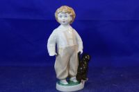 Лот: 18577791. Фото: 7. Статуэтка фарфоровая Мальчик с...
