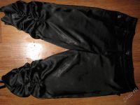 Лот: 2129673. Фото: 2. Брючки черные капри(обмен). Женская одежда