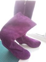 Лот: 12884016. Фото: 7. Сапоги 40 размер.фиолетовые, замша...