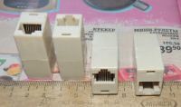 Лот: 19402442. Фото: 3. Переходник два гнезда RJ-45, 8P8С... Компьютеры, оргтехника, канцтовары