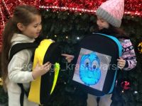 Лот: 15093084. Фото: 5. Рюкзак с LED экраном LeDLux Kids-Портфель...
