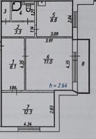 Лот: 16341584. Фото: 20. 2-комн. кв., 54,4 м², ул. 9 мая...