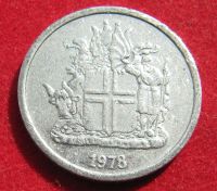 Лот: 18933039. Фото: 2. Исландия 1 крона, 1978 г. Монеты