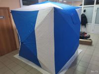 Лот: 18115489. Фото: 9. Палатка КУБ CampGear Sports утепленная...