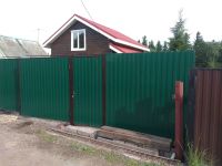 Лот: 17243188. Фото: 4. Ворота с калиткой, ширина 4 метра. Красноярск