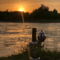 Лот: 16327006. Фото: 3. Самовар на дровах и чайник 2,5л. Домашний быт