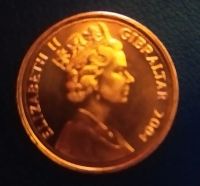 Лот: 19534246. Фото: 2. Гибралтар (Британский) 1 пенни... Монеты