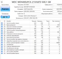 Лот: 25884691. Фото: 2. Жесткий диск 500Gb/2.5''/5400... Комплектующие