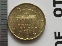 Лот: 9379020. Фото: 5. Монета 20 евроцент Германия 2002...