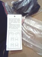 Лот: 8799985. Фото: 2. Бюстгалтер 80В черный с силиконовой... Женская одежда