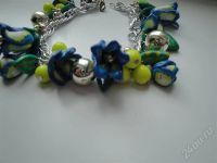 Лот: 450039. Фото: 2. Изделия из полиимерной глины браслет... Ювелирные изделия, бижутерия, часы