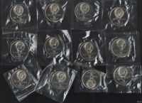 Лот: 15001012. Фото: 2. 5 рублей СССР ПРУФ все 12 шт... Монеты