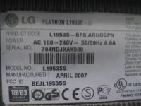 Лот: 13886790. Фото: 2. Монитор Lg Flatron L1953S гарантия. Мониторы, проекторы