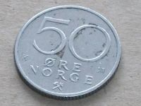 Лот: 7722293. Фото: 5. Монета 50 эри оре ери Норвегия...