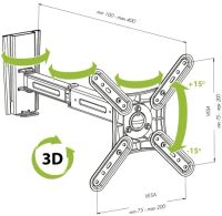 Лот: 6202925. Фото: 3. Кронштейн для LCD/LED тв 15"-32... Бытовая техника