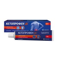 Лот: 25590882. Фото: 2. Кетопрофен ДС гель 2,5% 50г. Медицина