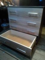 Лот: 4561535. Фото: 2. комод на 4 ящика капучино и дуб. Хранение вещей