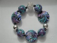 Лот: 367072. Фото: 2. Изделия из полимерной глины,браслет... Ювелирные изделия, бижутерия, часы